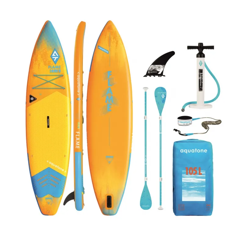 Aquatone Flame - New Edition - Φουσκωτή Σανίδα SUP 11.6 – 350cm TS-312 Σε 12 Άτοκες Δόσεις - Σανίδες Sup και αξεσουάρ