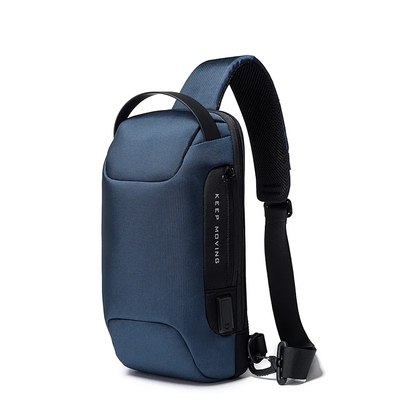 Τσαντάκι ώμου χιαστί crossbody Bange 22085 μπλέ - Crossbody