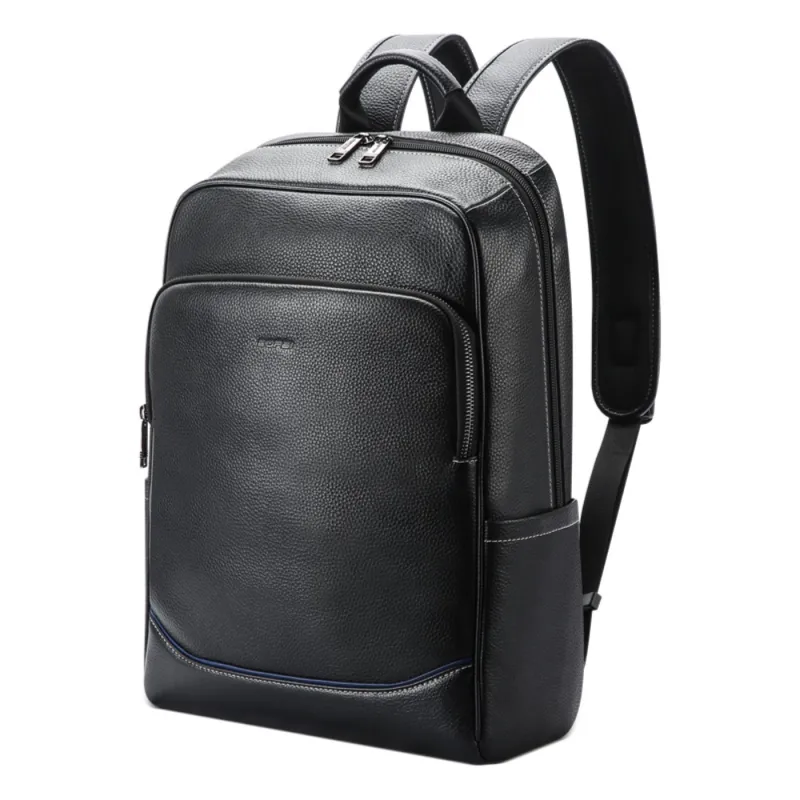 Δερμάτινο Σακίδιο πλάτης Αντικλεπτικό 24L Laptop 15,6” Bopai 61-121671A μαύρο - Σακίδια Πλάτης