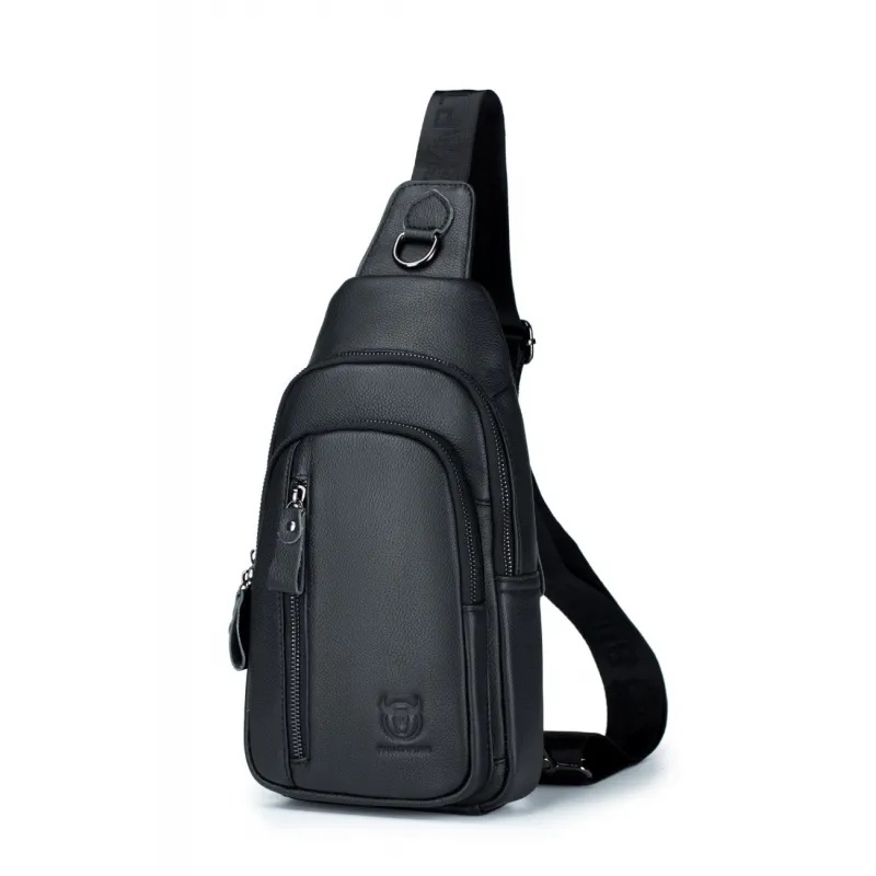 Δερμάτινο τσαντάκι body Bull Captain XB 100 μαύρο - Δερμάτινα τσαντάκια crossbody