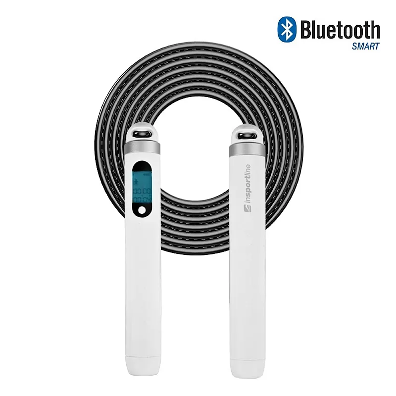 InSportline Jumpsmart Σχοινάκι Γυμναστικής Smart Jump Rope Λευκό 23511 - Friday Deals