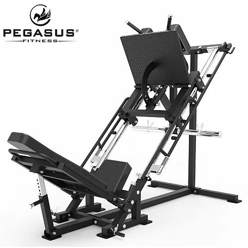 Pegasus Hack Squat/Leg Press Πρέσα Ποδιών/Ημικαθίσματα 45º TR45 - Λ-644 - Σε 12 Άτοκες Δόσεις