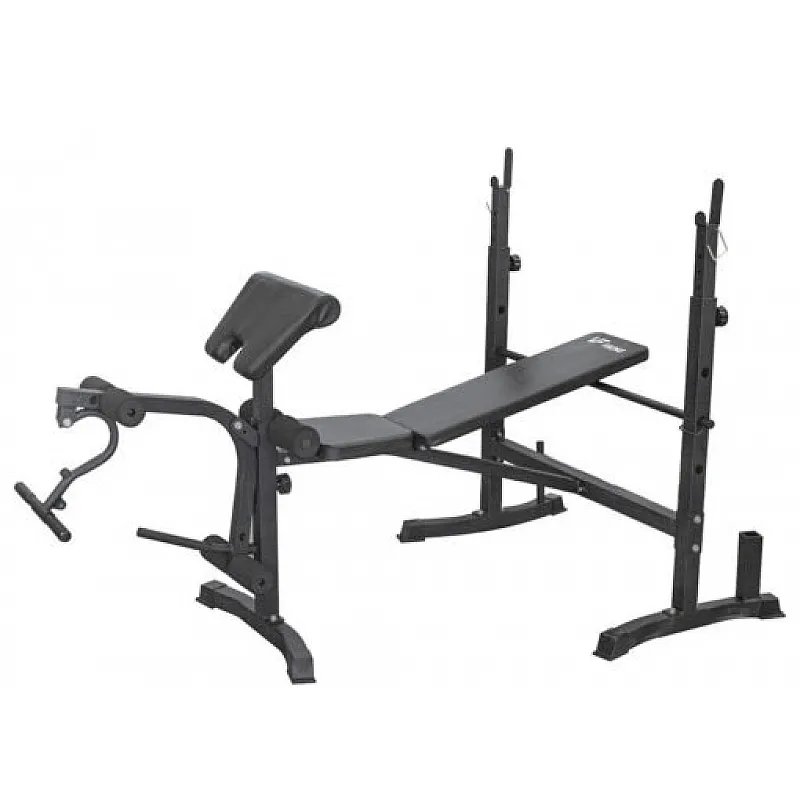 Viking BR-60 Πάγκος Γυμναστικής με Ορθοστάτες  - Σε 12 Άτοκες Δόσεις - Πάγκοι με ορθοστάτες