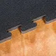 Viking Επαγγελματικό Δάπεδο Ασφαλείας EVA 100x100x2,5 εκ Puzzle Μαύρο/Ξύλο - Προστατευτικά Δάπεδα