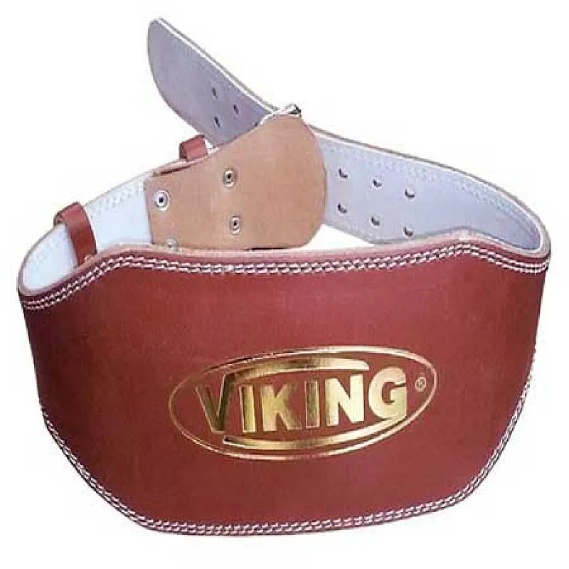 Viking Leather Weight Lifting Belt Ζώνη Μέσης Δερμάτινη GS-14203 - Ζώνες άρσης