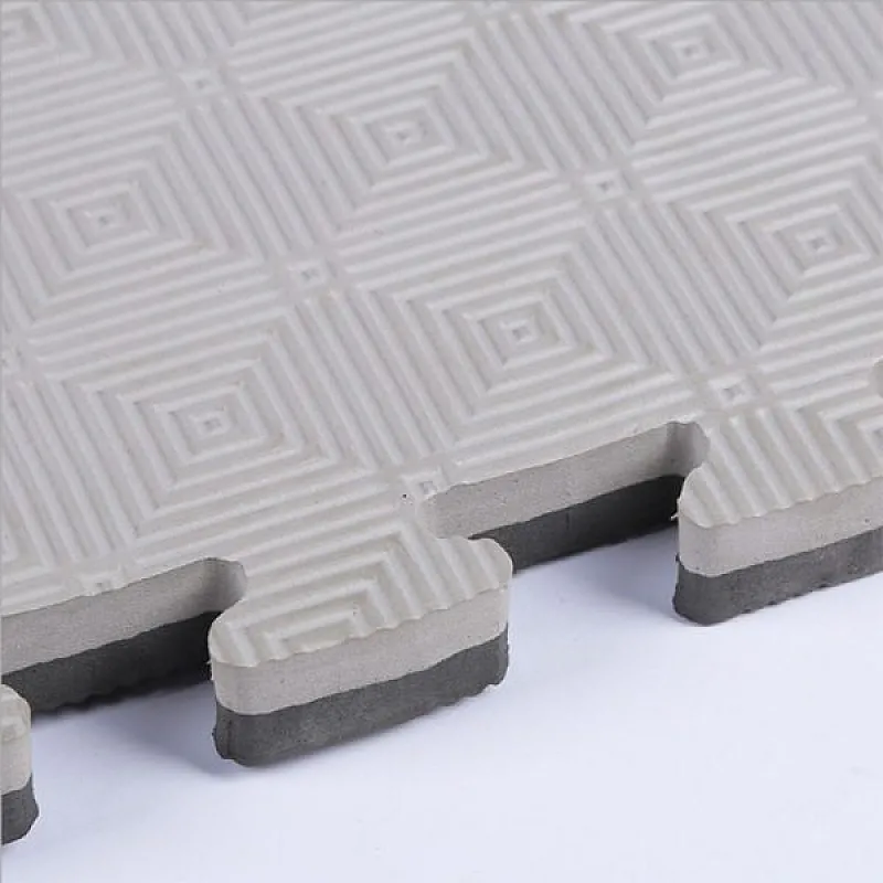 Viking Δάπεδο Ασφαλείας EVA 100x100x2,0 εκ Puzzle Μαύρο/Γκρι - Προστατευτικά Δάπεδα