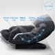 Life Care Πολυθρόνα μασάζ i-Rest SL‑A307‑8 Καφέ  - Σε 18 Άτοκες Δόσεις - Πολυθρόνες Μασαζ