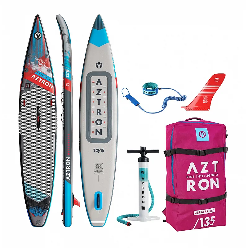 Aztron Meteorlite Race Φουσκωτή Σανίδα SUP 12 6" - 381cm AS-610WD- Σε 18 Άτοκες Δόσεις - Σανίδες Sup και αξεσουάρ