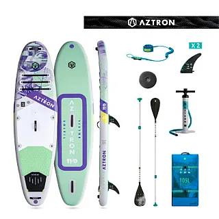 Aztron Soleil Φουσκωτή Σανίδα Windsurf/Kayak SUP 11.0  – 335cm AS-911D - Σε 12 Άτοκες Δόσεις