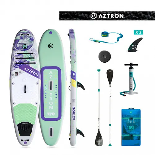 Aztron Soleil Φουσκωτή Σανίδα Windsurf/Kayak SUP 11.0  – 335cm AS-911D - Σε 12 Άτοκες Δόσεις