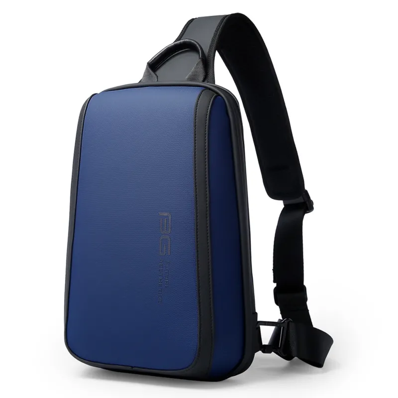 Τσαντάκι ώμου χιαστί crossbody Bange 2811 μπλέ - Crossbody