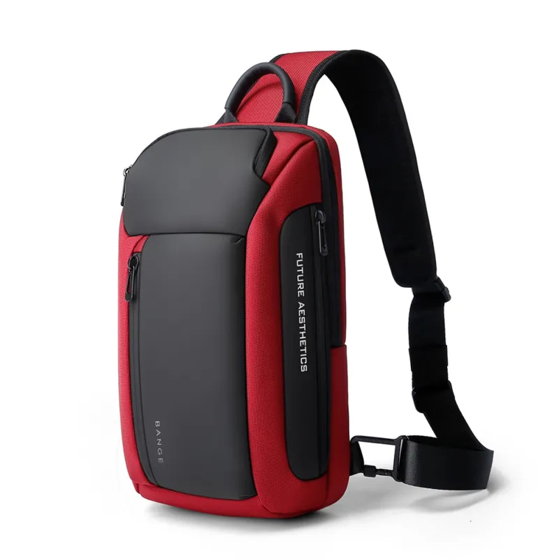 Τσαντάκι ώμου χιαστί crossbody Bange 7566 κόκκινο - Crossbody