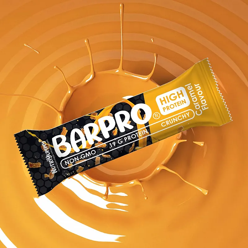 Nutriyummy BarPro Crunchy Caramel Flavour 60g - Μπάρες Πρωτεΐνης