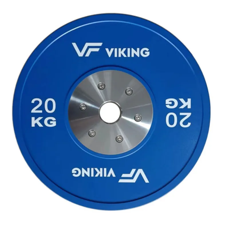 Viking Competition Bumber Plates 20kg 105829 - Δίσκοι - Μπάρες - Σετ Αλτήρων