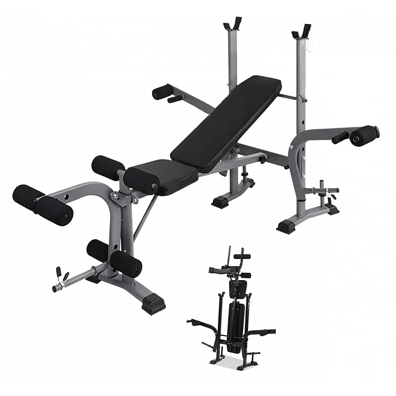 Viking FB-20 Αναδιπλούμενος Πάγκος Γυμναστικής με Ορθοστάτες  - Σε 12 Άτοκες Δόσεις - Πάγκοι με ορθοστάτες