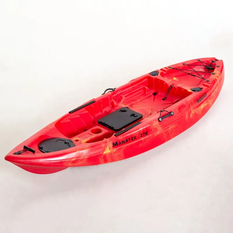 SCK Manatee 270cm μονοθέσιο SOT καγιάκ - Κόκκινο-Κίτρινο - 0201-27054 - Σε 12 Άτοκες Δόσεις