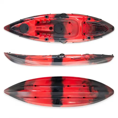 SCK Conger 295cm Μονοθέσιο καγιάκ ψαρέματος - Κόκκινο/Μαύρο - 0201-29848  - Σε 12 Άτοκες Δόσεις