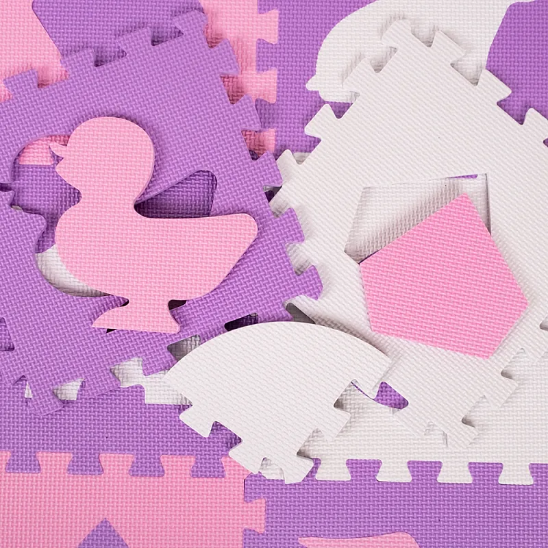 Σετ Παιδικό Δάπεδο Προστασίας Foam Puzzle Playmat με Περιφραγμένο Χώρο inSPORTline Burgino 30 x 30 x 1 εκ., 36 Τεμάχια 26513