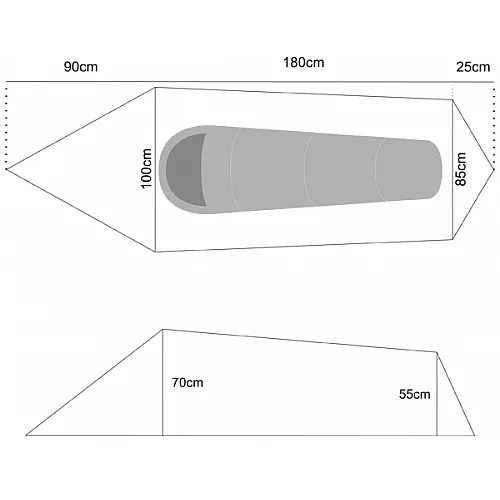 Grasshoppers Σκηνή 1 ατόμου D-Lite 10512