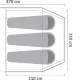 Grasshoppers Σκηνή 3 ατόμων Air 300 10518 - Σκηνές