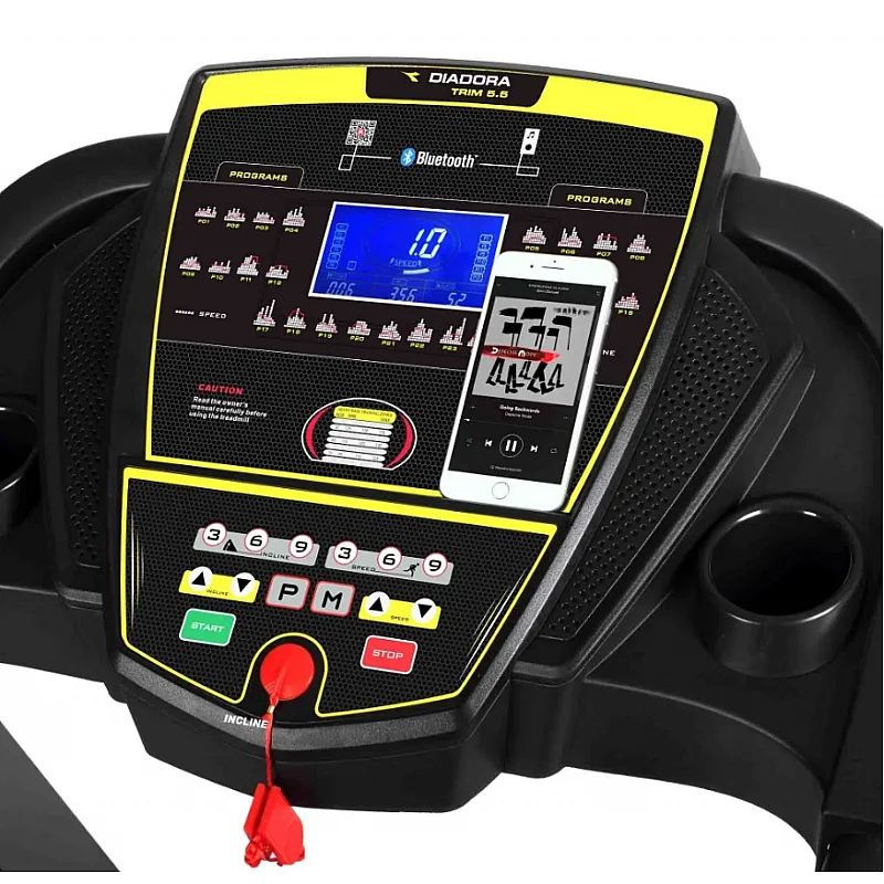 Diadora Fitness Trim 5.5 Ηλεκτρικός Διάδρομος 2.25HP - Σε 18 Άτοκες Δόσεις - Επιλογές Δώρων για εκείνη...