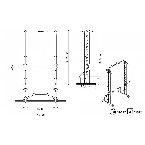 Marbo Μηχανή Smith MS‑U105