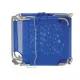Summer Club Ξαπλώστρα Μεταλλική Textilene Blue 19352 - Καρέκλες - Ξαπλώστρες  Παραλίας