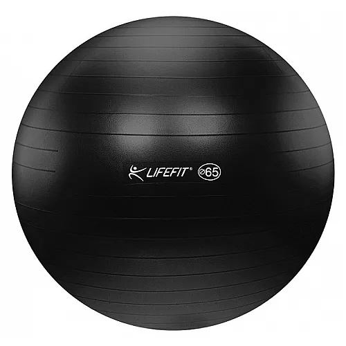 Life Fit Pro GymBall Επαγγελματική Μπάλα γυμναστικής 65cm Μαύρη F-GYM-65-21