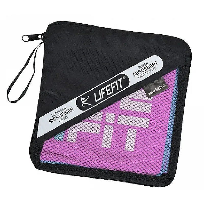 Life Fit Quick-Dry Towel Πετσέτα πάγκου RUC-20 ροζ - Αυθημερόν παράδοση