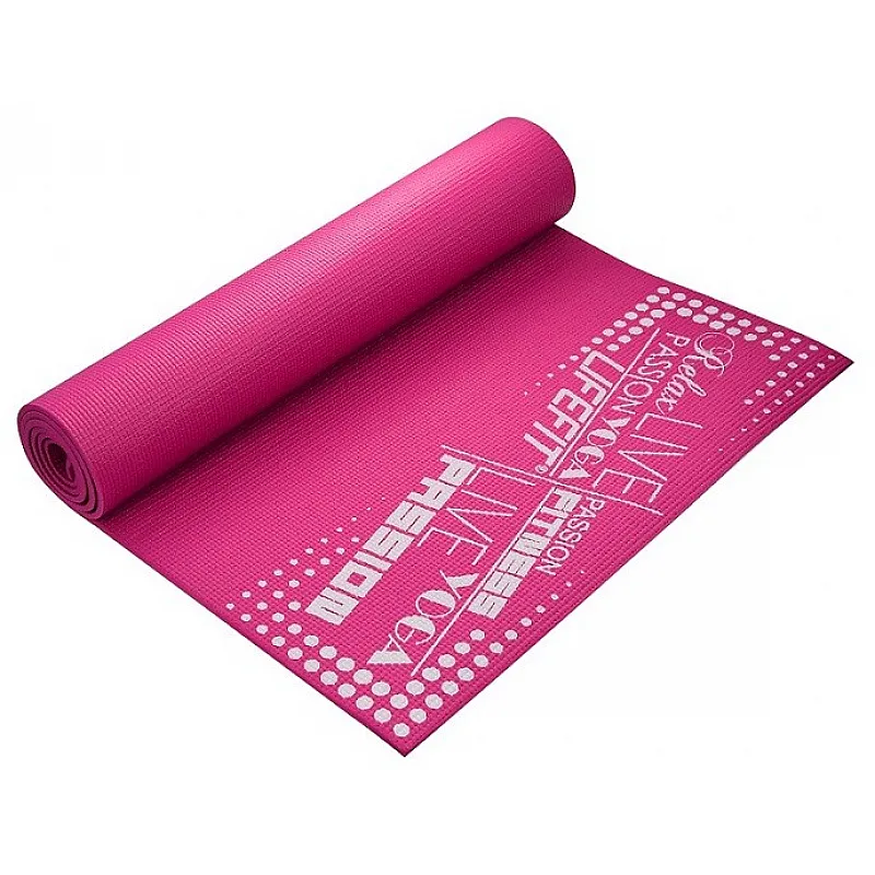 Life Fit Στρώμα γυμναστικής Yoga Mat SlimFit A02-03 Ροζ - Yoga - Pilates