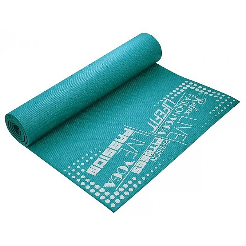 Life Fit Στρώμα γυμναστικής Yoga Mat SlimFit A02-04 Τυρκουάζ - Επιλογές Δώρων για εκείνη...