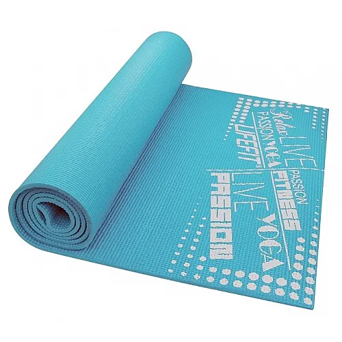 Life Fit Στρώμα γυμναστικής Yoga Mat SlimFit A02-04 Τυρκουάζ