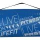 Life Fit Στρώμα γυμναστηρίου NBR Mat Exclusive C01-05 180 x 60cm Μπλε - Επιλογές Δώρων για Εκείνον...