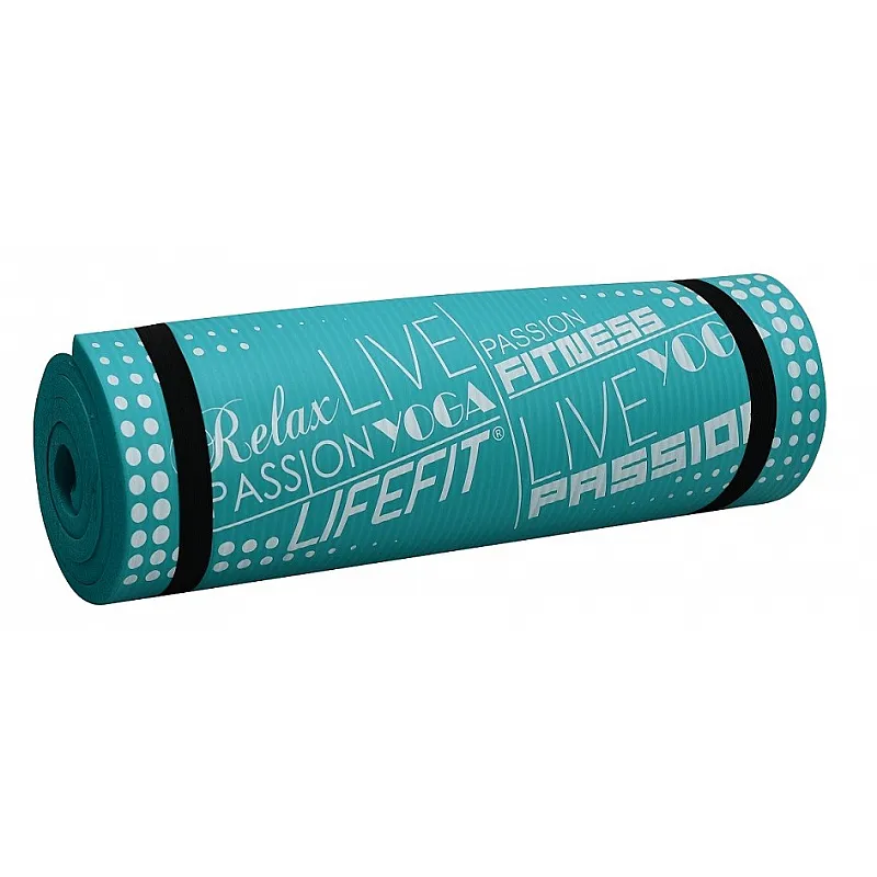 Life Fit Στρώμα γυμναστηρίου NBR Mat Exclusive C01-04 180 x 60cm Τυρκουάζ - Επιλογές Δώρων για εκείνη...