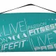 Life Fit Στρώμα γυμναστηρίου NBR Mat Exclusive C01-04 180 x 60cm Τυρκουάζ - Επιλογές Δώρων για εκείνη...