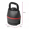 Bowflex S/Tech 840 Ρυθμιζόμενο Kettlebell 18kg B-100790 - Kettlebell