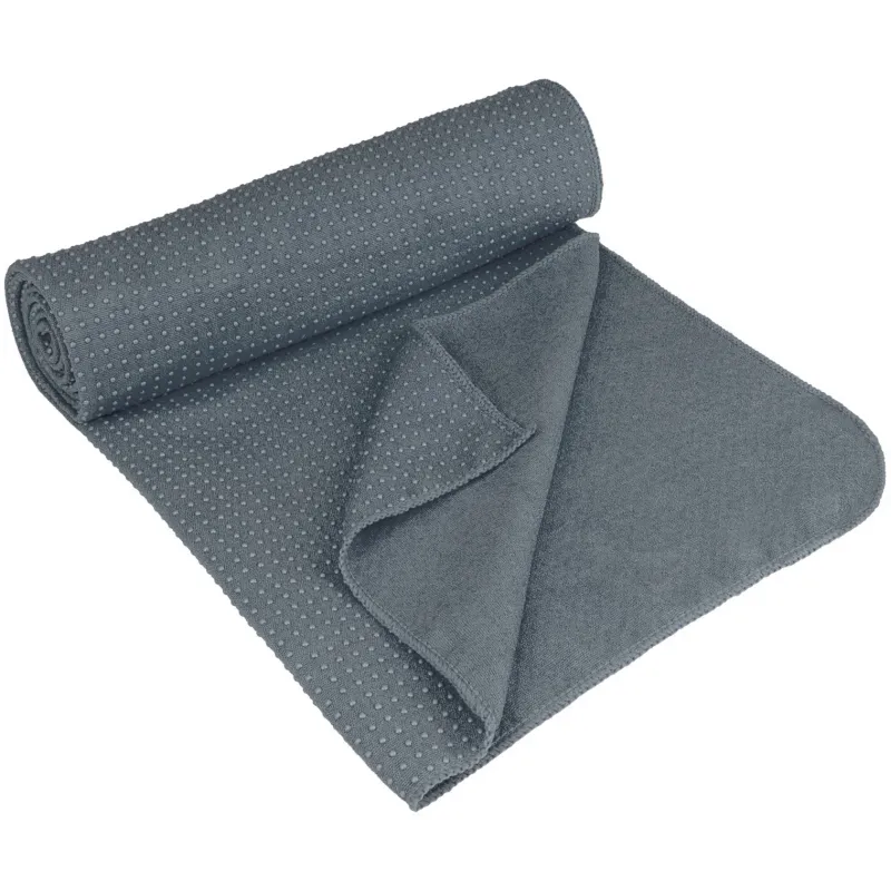 Avento Αντιολισθητική Πετσέτα Yoga γκρι 41ZK-GR - Black Friday