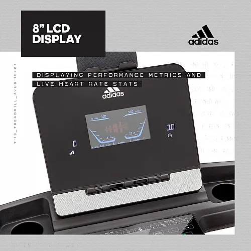 Adidas T‑19 Διάδρομος Γυμναστικής 3.5HP - Σε 12 Άτοκες Δόσεις