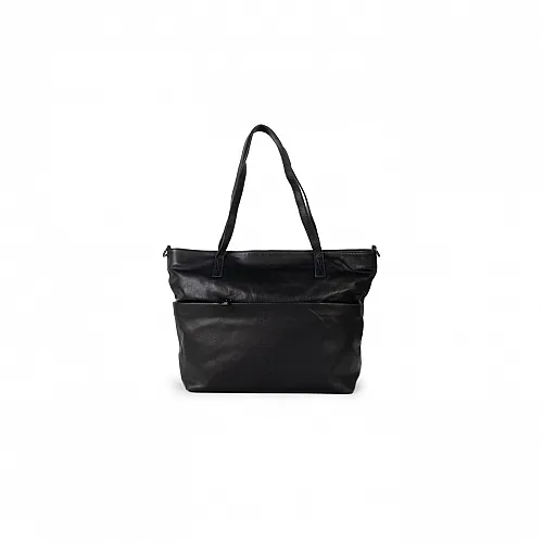 Γυναικεία δερμάτινη τσάντα ώμου/χειρός Cardinal 9285 black