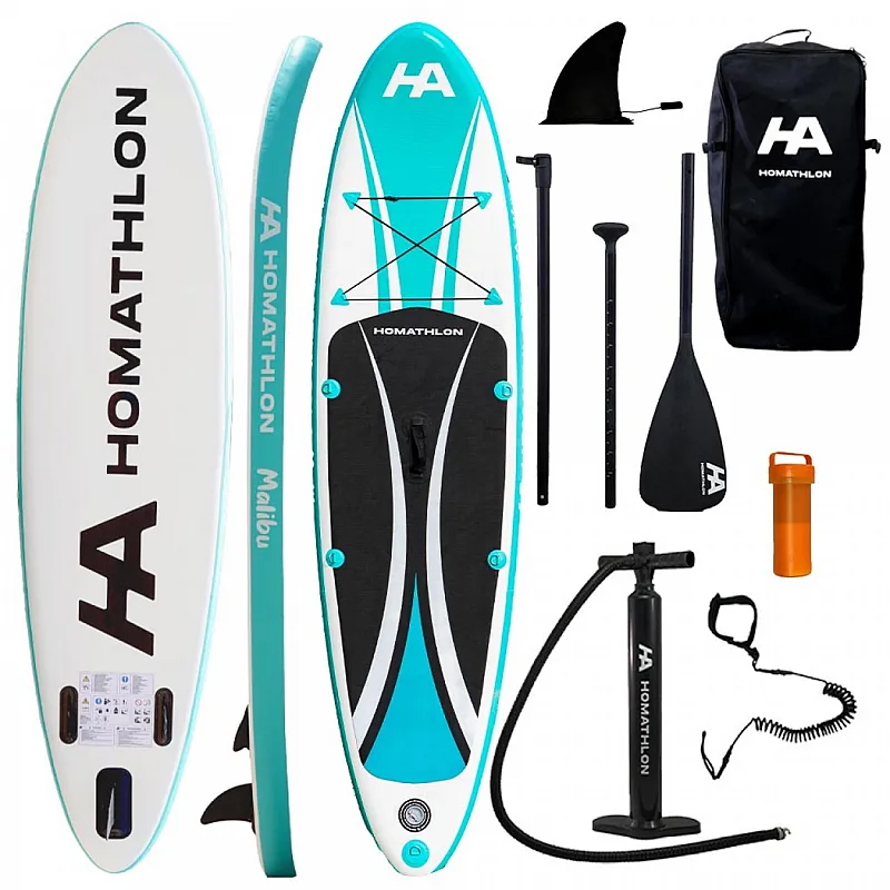 Φουσκωτή σανίδα SUP 10’ 305cm Malibu Homathlon HA-25031 Σε 12 Άτοκες Δόσεις - Σανίδες Sup και αξεσουάρ