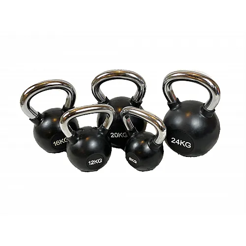 Power Force kettlebell με επικάλυψη από λάστιχο 4kg PF-100204