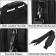 Υφασμάτινος Χαρτοφύλακας Taygeer 18 laptop 32L 1084 μαύρο - Χαρτοφύλακες