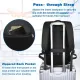 Σακίδιο πλάτης 40L Travel 17” Matein 1197 μαύρο - Σακίδια Πλάτης