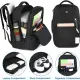 Σακίδιο πλάτης 40L Travel 17” Matein 1197 μαύρο - Σακίδια Πλάτης