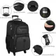 Σακίδιο πλάτης Τροχήλατο 45L Laptop 17” Matein 1212 μαύρο - Τροχοτσάντες