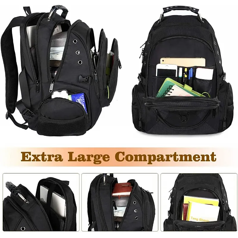 Σακίδιο πλάτης Τροχήλατο 55L Laptop 15,6” Matein 1271 μαύρο - Τροχοτσάντες
