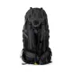 Σακίδιο πεζοπορίας, αδιάβροχο Daypack 60L Camping 1488 μαύρο