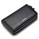 Δερμάτινο Ανδρικό πορτοφόλι William Polo 163(LARGE) black - Χειρός/Νεσεσέρ