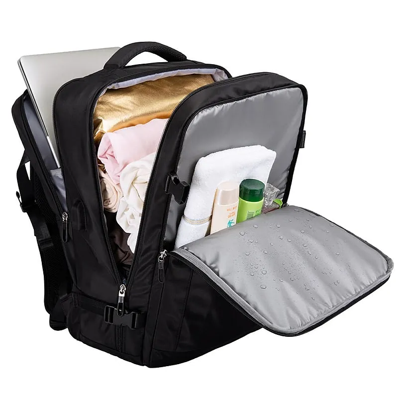 Σακίδιο πλάτης 35L Laptop 17,3” Bange 1801 μαύρο
