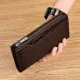 Δερμάτινο Ανδρικό πορτοφόλι William Polo 211566 dark brown - Δερμάτινα ανδρικά πορτοφόλια